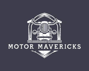 Motorcycle Bike Mechanic logo design