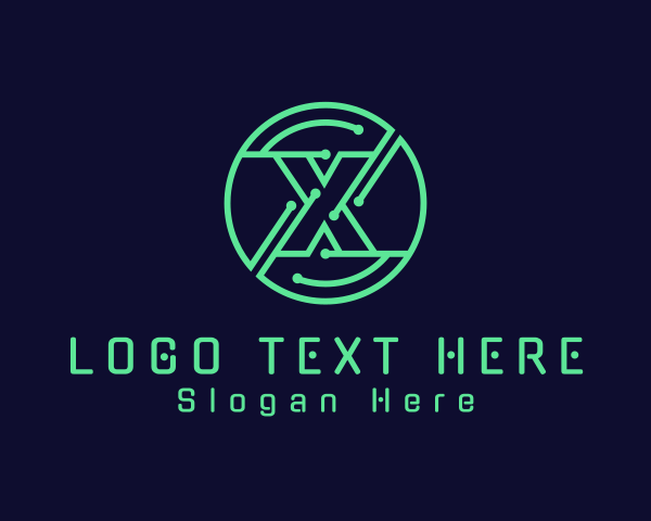 Cyber logo example 3