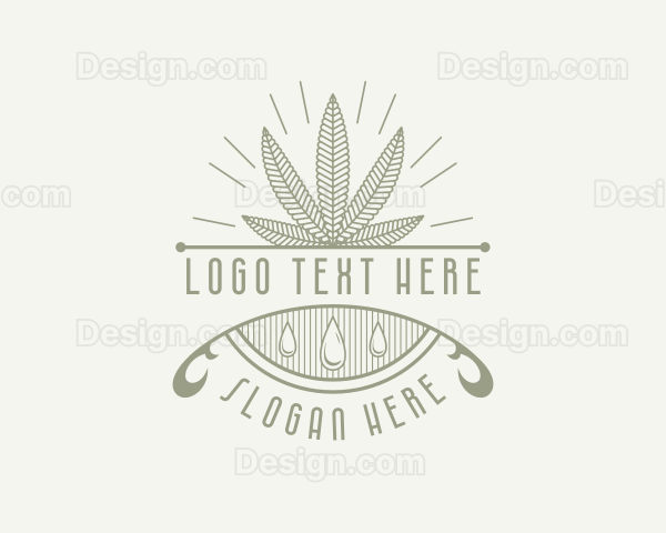 Weed Marijuana CBD Logo