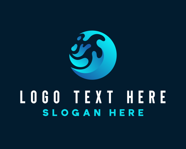 Surfing logo example 2