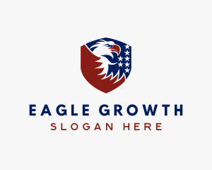 American Eagle Shield logo design