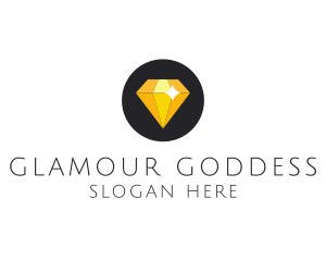 Shiny Yellow Diamond logo