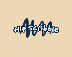 Scribble Mural Artist logo design