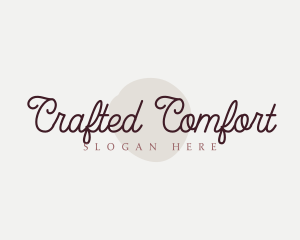 Cosmetics Cursive Wordmark logo design