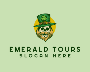 Lucky Skull Leprechaun logo