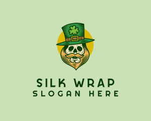 Lucky Skull Leprechaun logo design