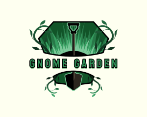 Gardening Vine Shovel logo design