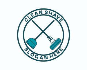 Cleaning Sanitation Housekeeping  logo design