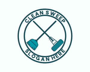 Cleaning Sanitation Housekeeping  logo design