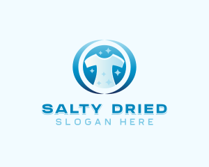 T-shirt Clothes Washer logo design