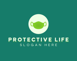 Protection Face Mask logo design