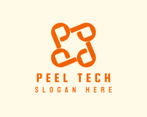 Generic Tech Letter P logo design