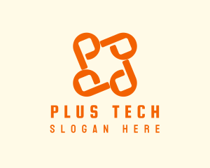 Generic Tech Letter P logo design