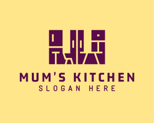 Kitchen Cabinet Furniture logo design