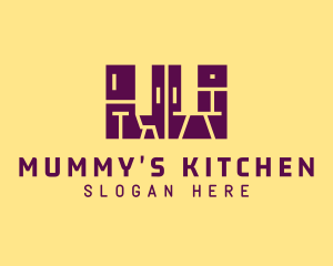 Kitchen Cabinet Furniture logo design