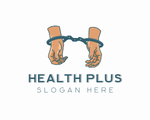 Prison Handcuffs Equipment Logo