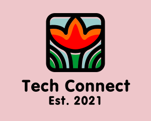 Tulip Flower App logo
