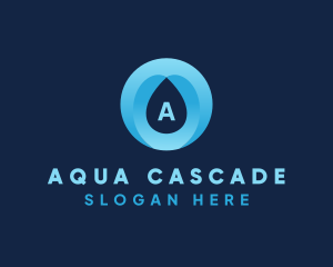 Aquatic Water Drop  logo design