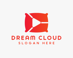 Pillow Video Streamer logo design