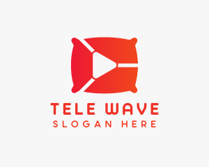 Pillow Video Streamer logo design