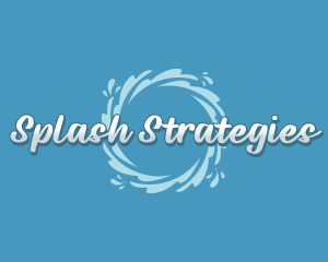 Water Whirlpool Splash logo
