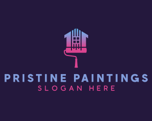 House Paint Renovation logo design