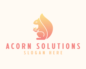 Squirrel Acorn Brand logo