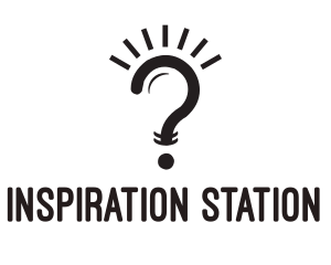 Question Light Bulb logo