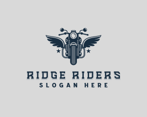 Motorbike Rider Motocross logo design