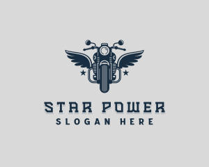 Motorbike Rider Motocross logo design