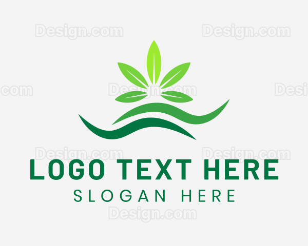 Green Leaf Cannabis Logo