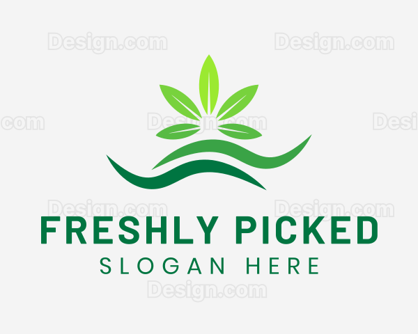 Green Leaf Cannabis Logo