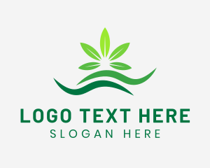 Green Leaf Cannabis logo