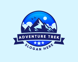 Mountain Explore Adventure  logo design