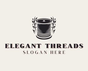 Sewing Thread Seamstress logo design