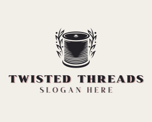 Sewing Thread Seamstress logo design