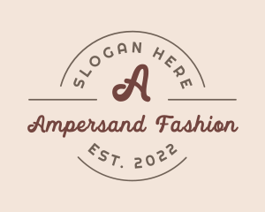 Generic Fashion Cursive  logo design