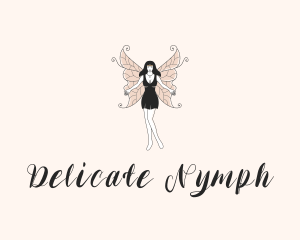 Magical Fairy Woman logo design