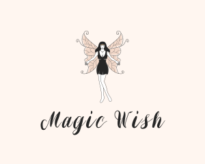 Magical Fairy Woman logo design