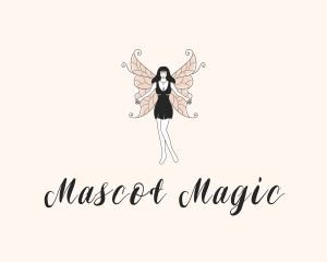 Magical Fairy Woman logo design