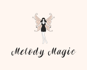 Magical Fairy Woman logo design