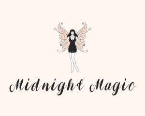 Magical Fairy Woman logo design