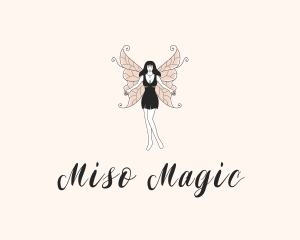 Magical Fairy Woman logo design