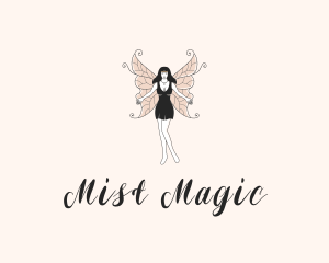 Magical Fairy Woman logo design