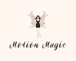 Magical Fairy Woman logo design