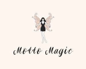 Magical Fairy Woman logo design