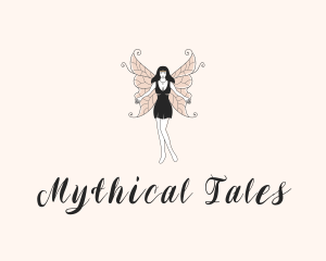 Magical Fairy Woman logo design