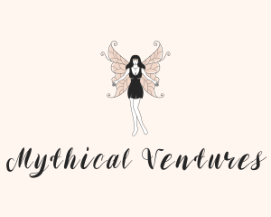 Magical Fairy Woman logo design