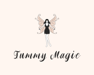 Magical Fairy Woman logo design