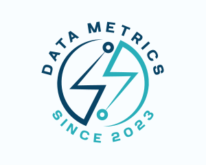 Lightning Data Tech logo design